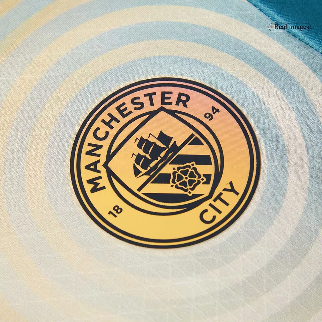 HAALAND #9 Manchester City Fourth Away Authentic Soccer Jersey- Definitely City (UCL) - Image 7