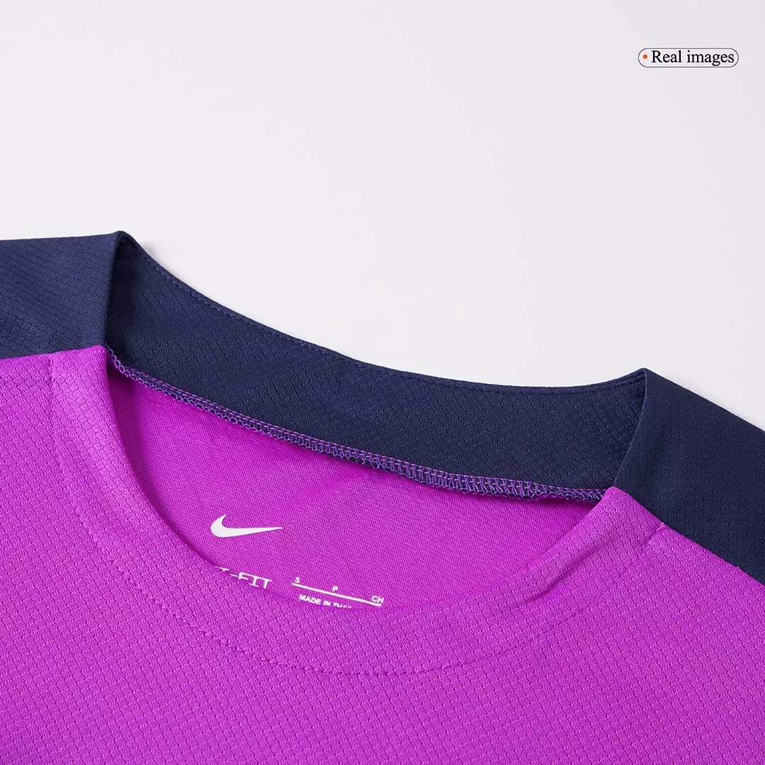 Barcelona Pre-Match Soccer Jersey 2025/26 Purple - Image 7