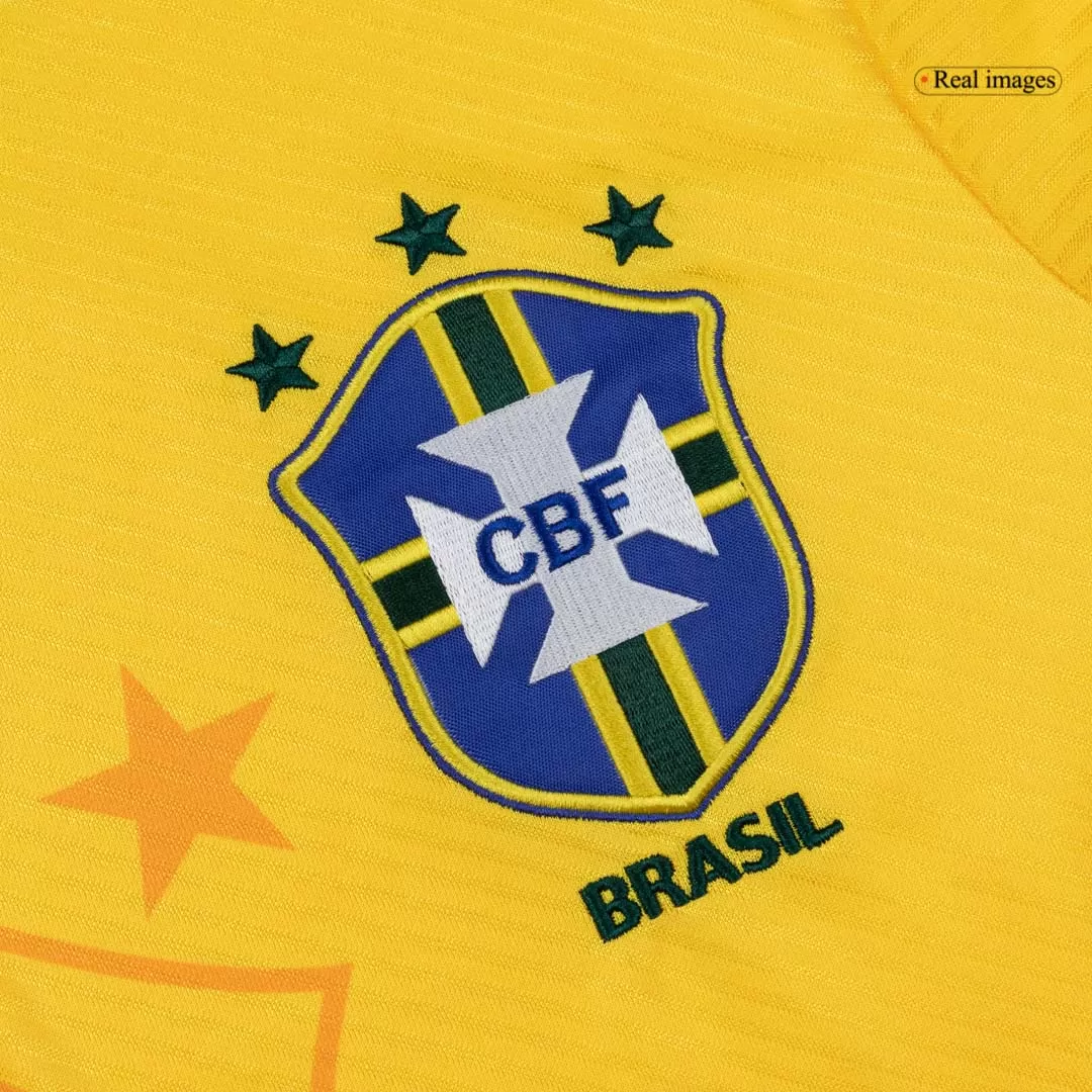 Retro Soccer Jersey Brazil Home 1994 - Image 6