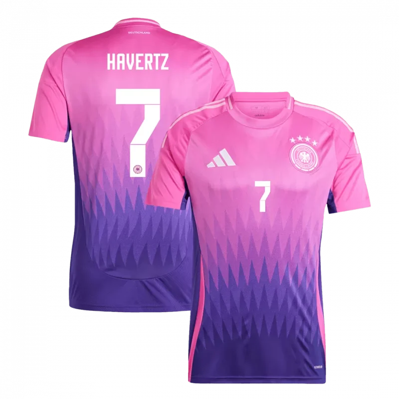 HAVERTZ #7 Germany Away Soccer Jersey EURO