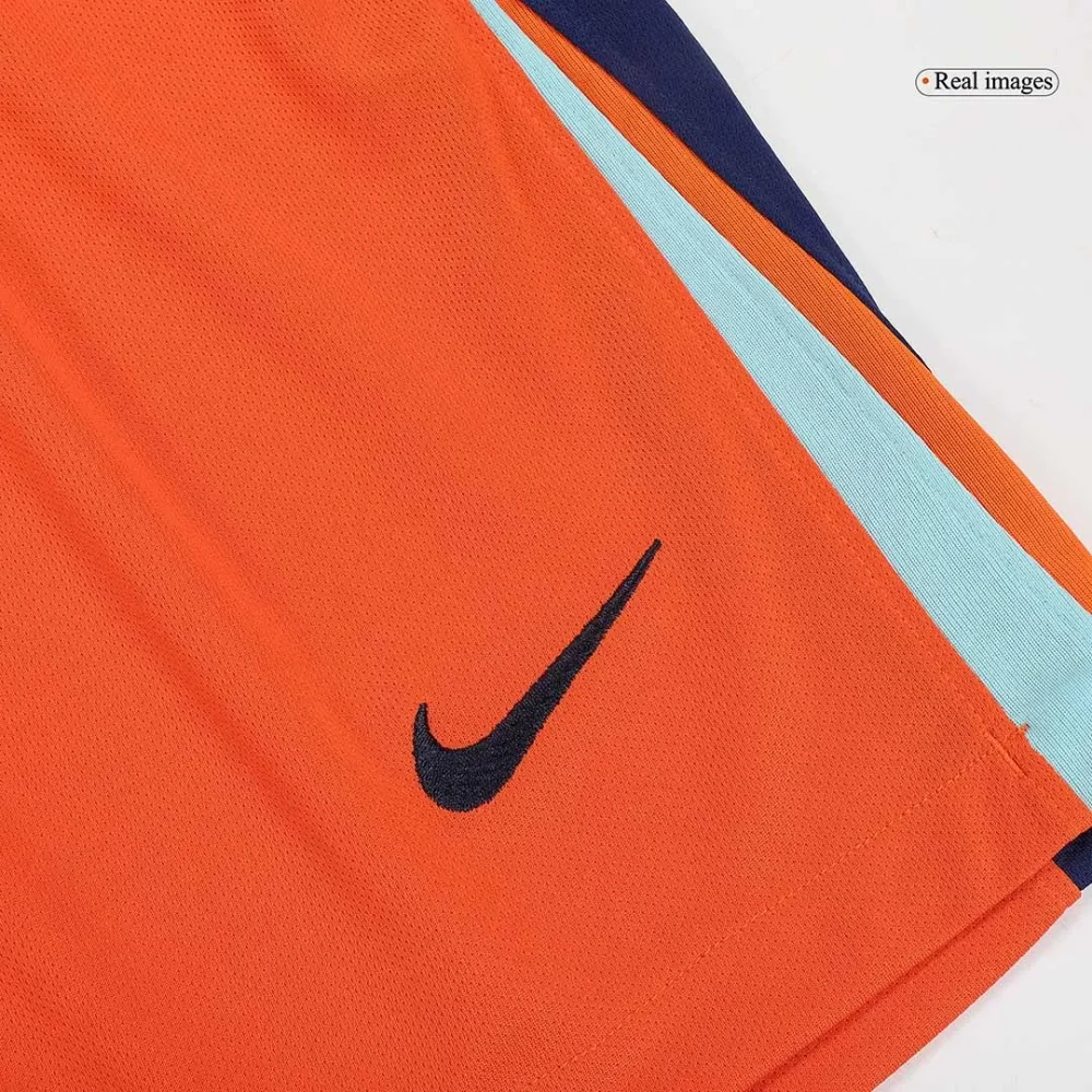 Netherlands Home Soccer Shorts - Image 7