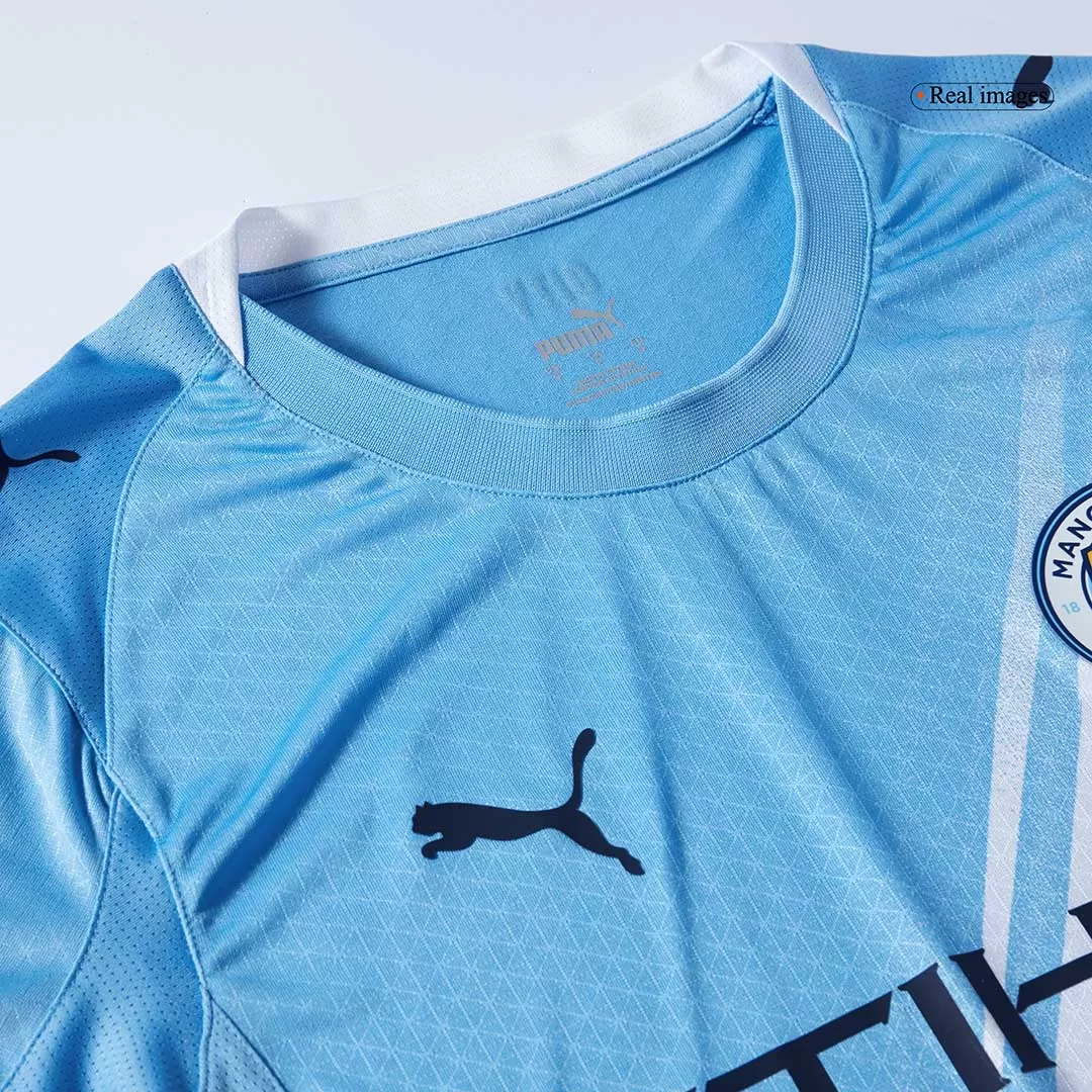 HAALAND #9 Manchester City Home Authentic Soccer Jersey 2025/26 - Club World Cup - Image 7