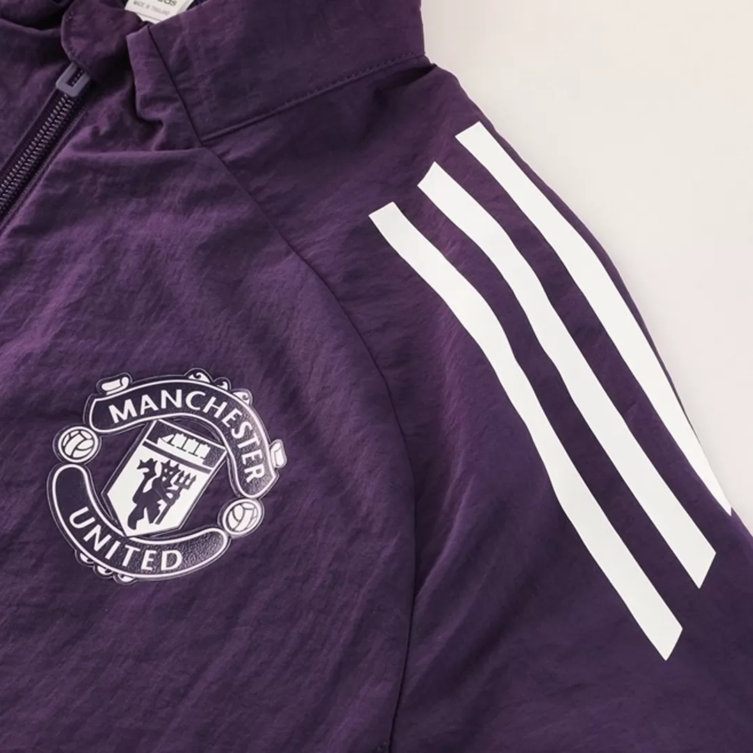 Manchester United Windbreaker Jacket 2025/26 - Purple - Image 8