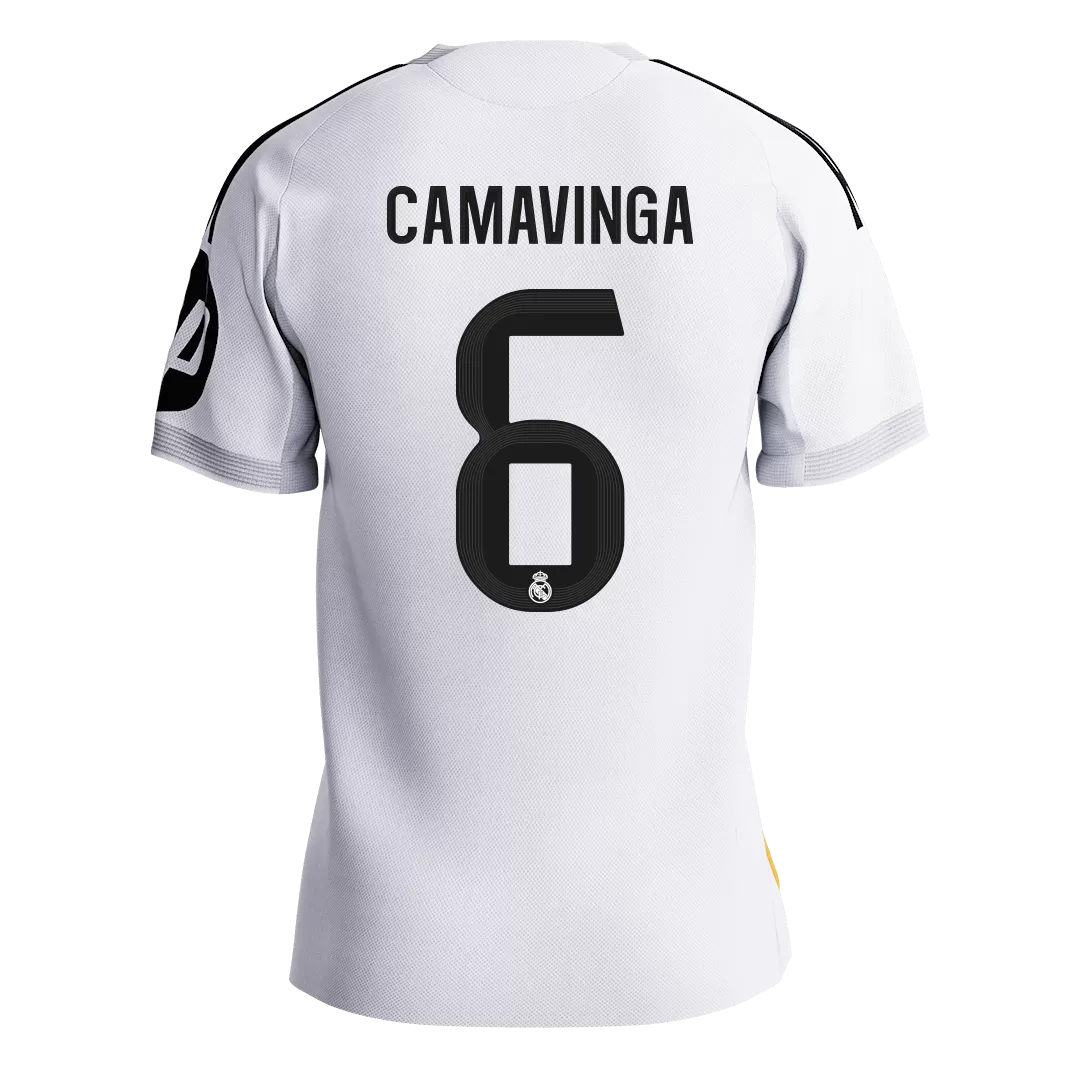 CAMAVINGA #6 Real Madrid Home Authentic Soccer Jersey 2025/26 - Image 2