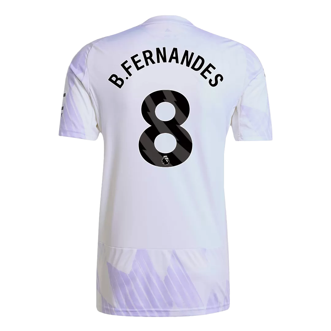 B.FERNANDES #8 Manchester United Away Soccer Jersey 2025/26 - Image 3