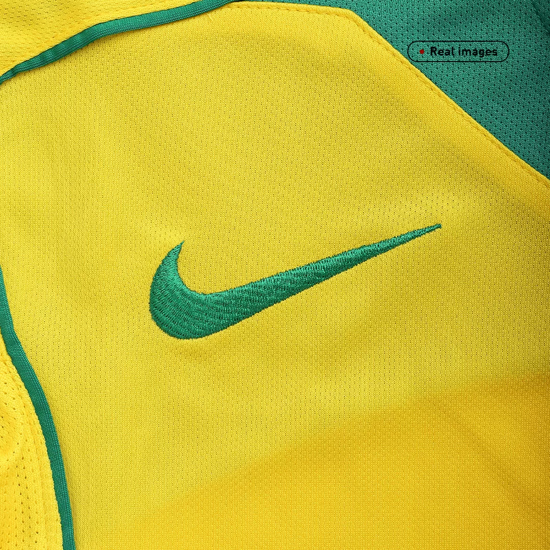 Vintage Soccer Jersey Brazil Home 2004 - Image 4