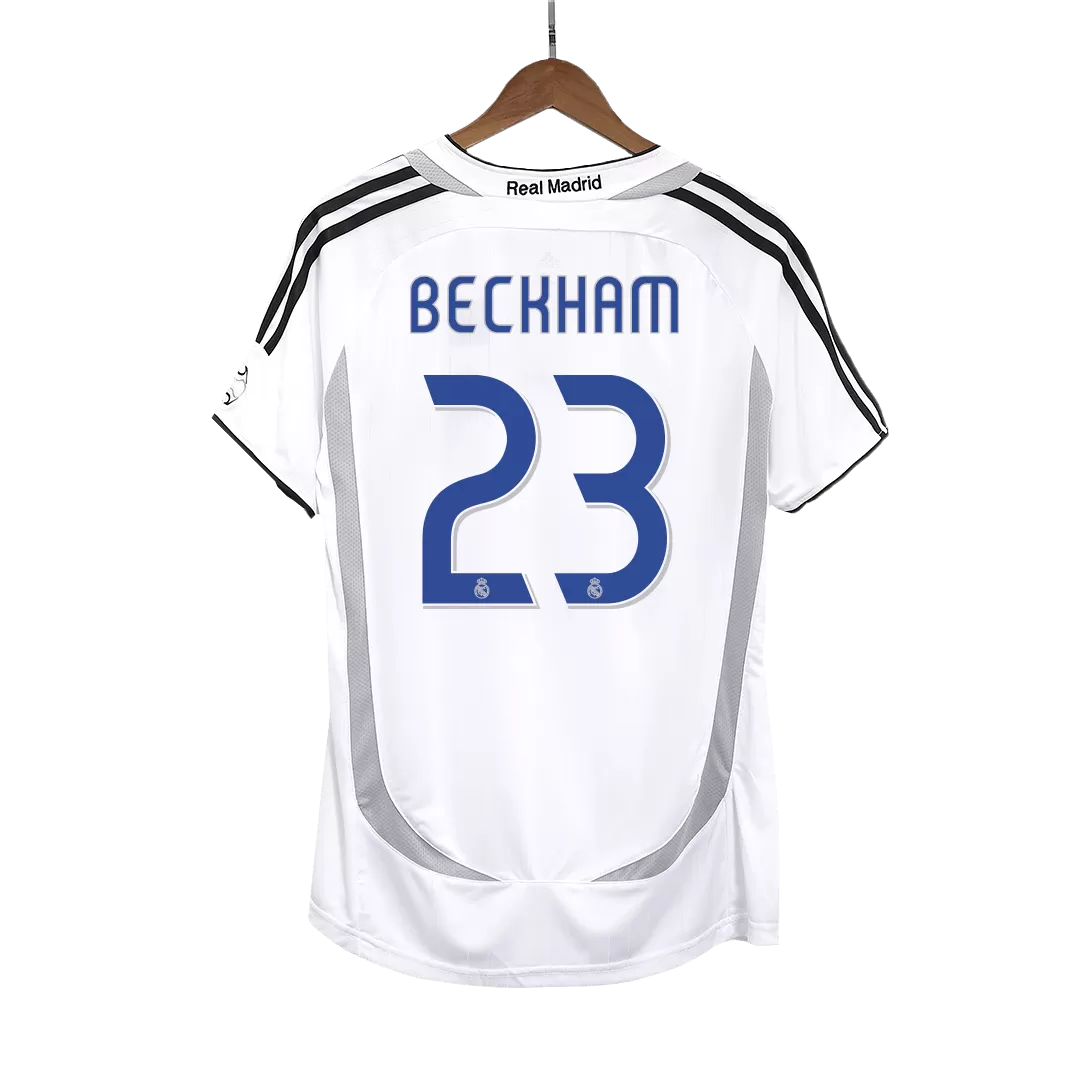 Vintage Soccer Jersey BECKHAM #23 Real Madrid Home 2006/07