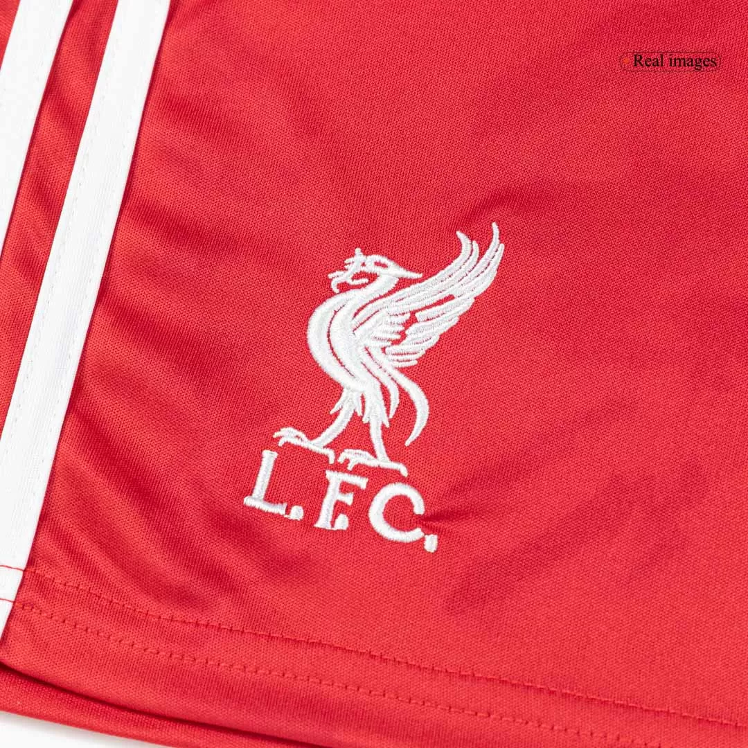 Liverpool Home Kids Soccer Jerseys Full Kit 2025/26 - Image 11