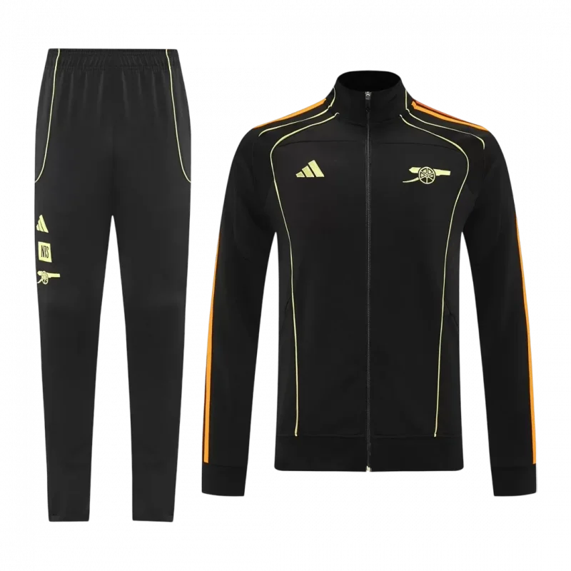 Arsenal Jacket Tracksuit 2025/26 Black