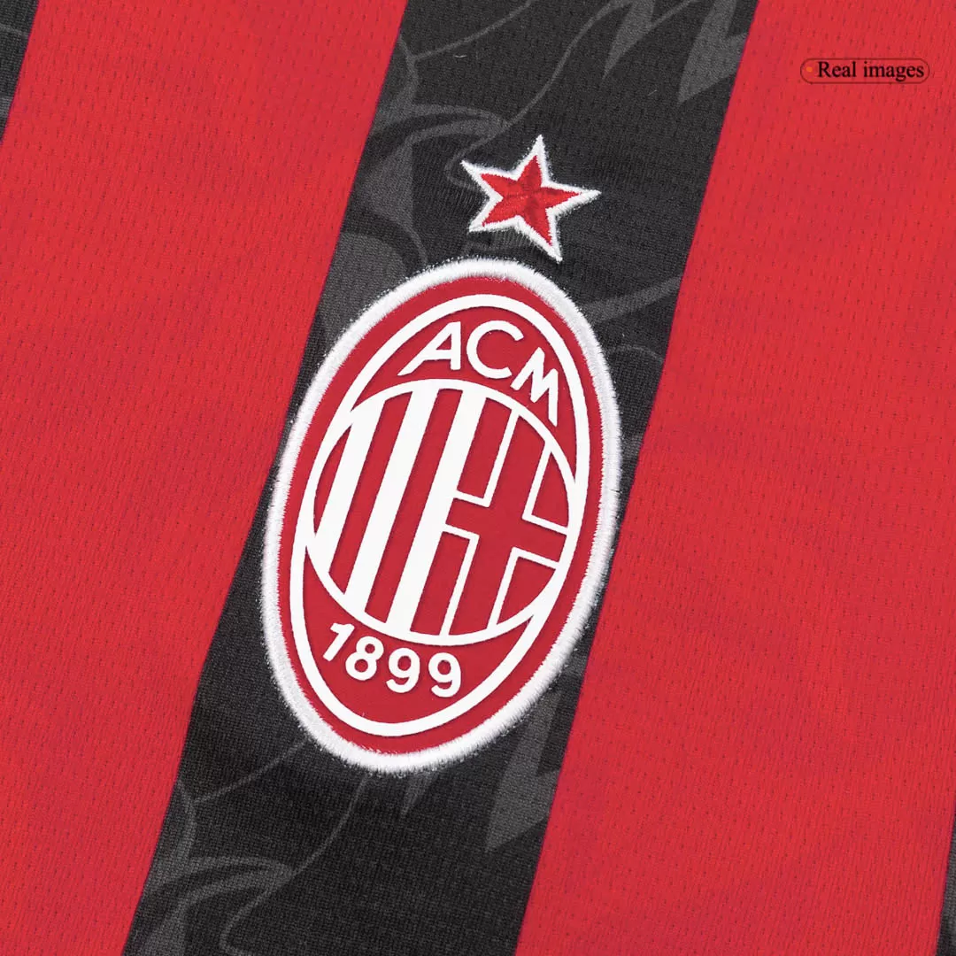 RAFA LEÃO #10 AC Milan Home Soccer Jersey 2025/26 - Image 5