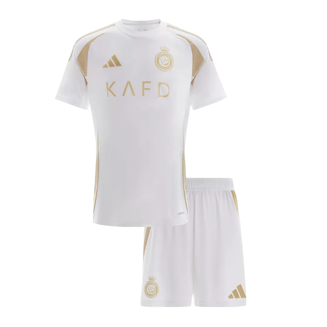 Al Nassr Third Away Kids Soccer Jerseys Kit