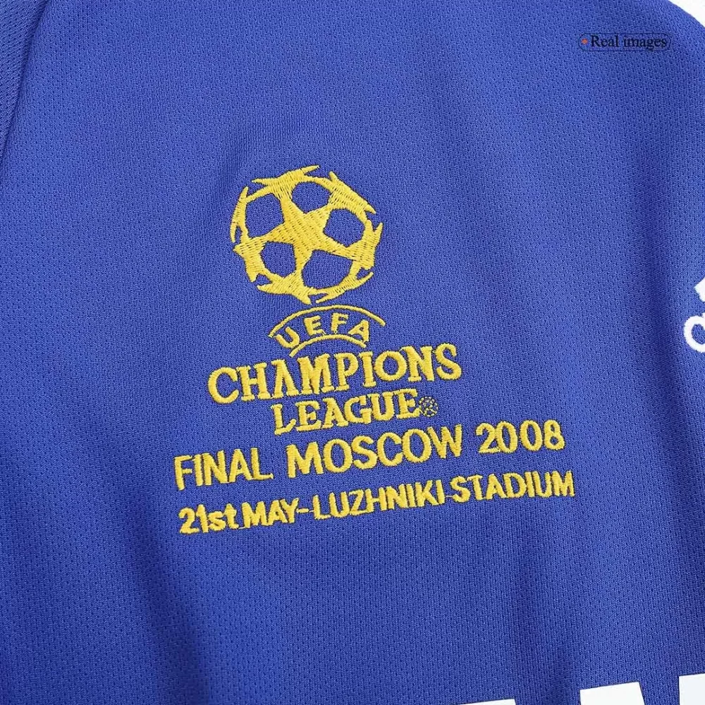 Vintage Soccer Jersey Chelsea Home 2008 - UCL Final - Image 6