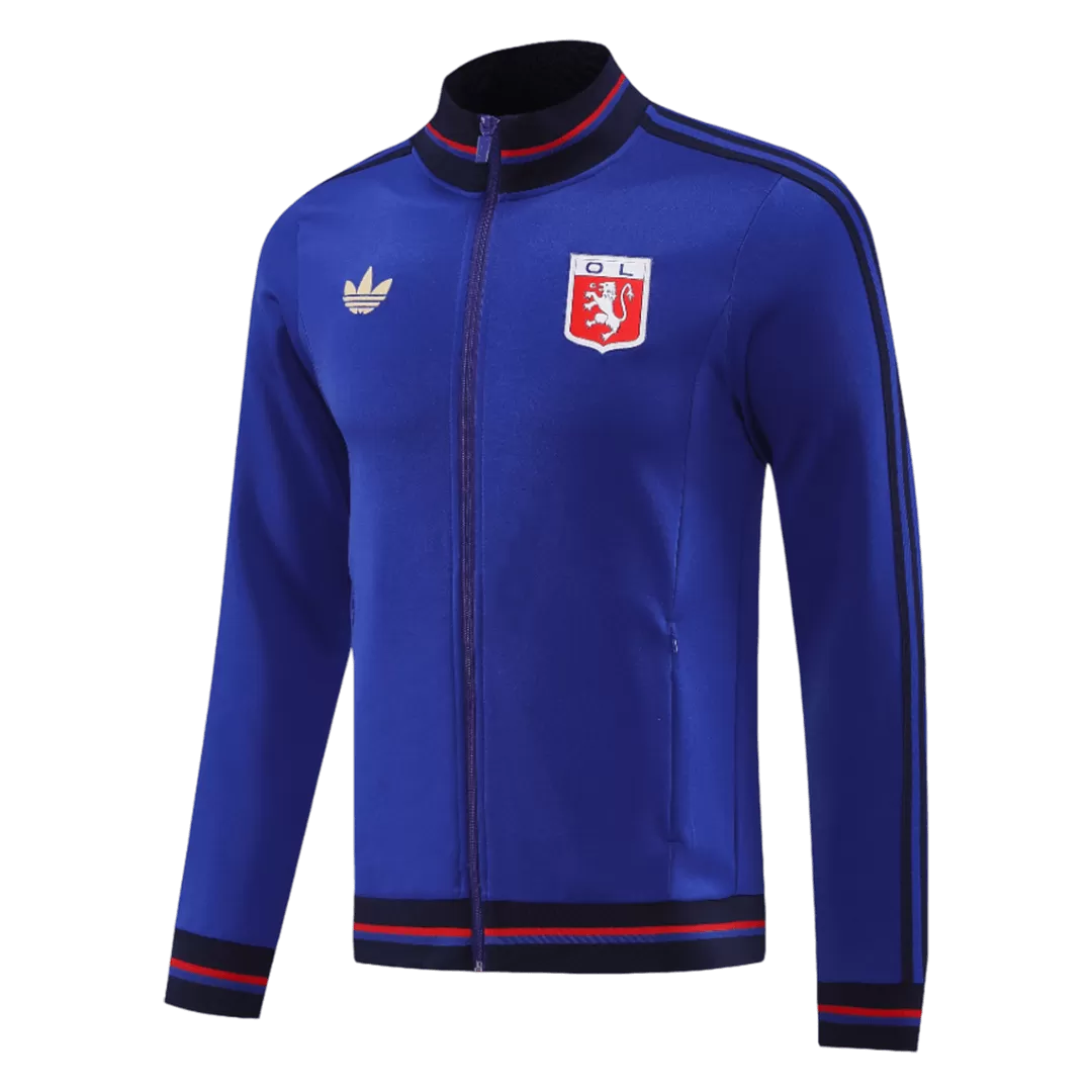 Olympique Lyonnais Track Jacket 2025/26 - Blue - Image 2