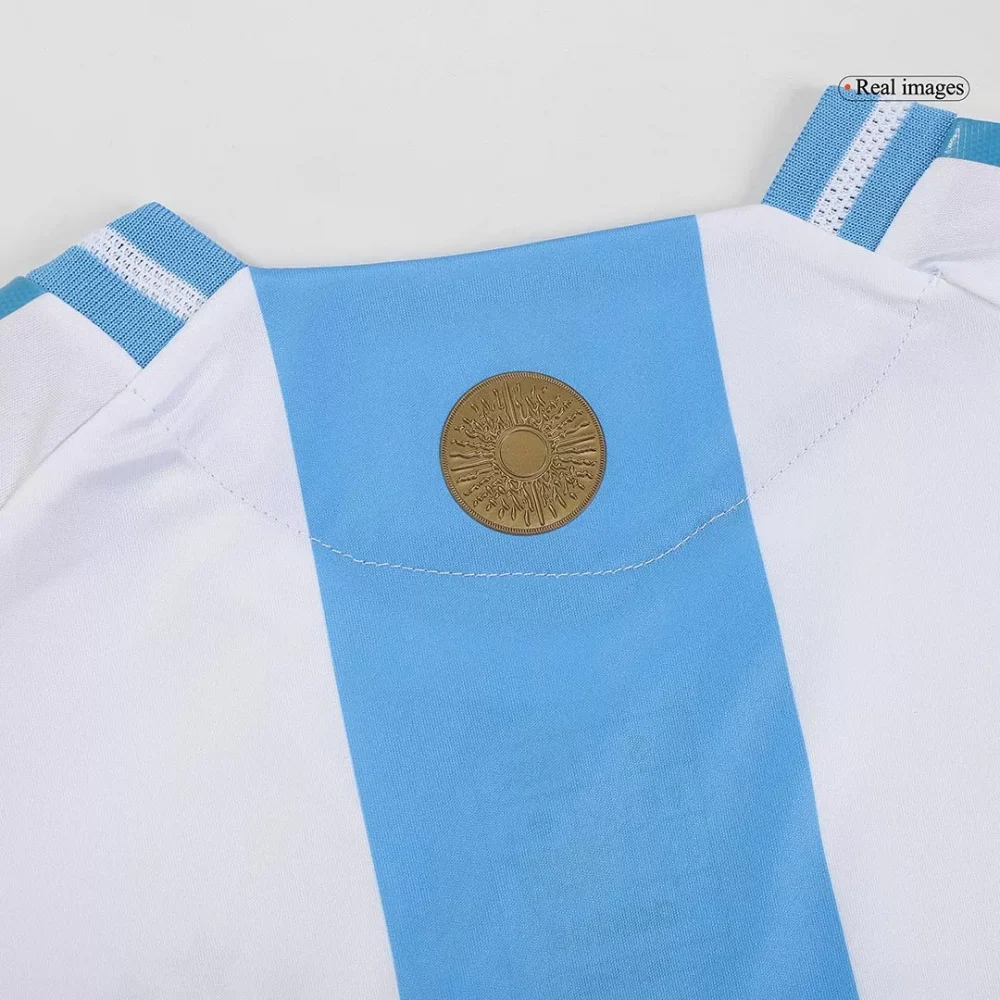 MESSI #10 Argentina Home Authentic Soccer Jersey - Image 8