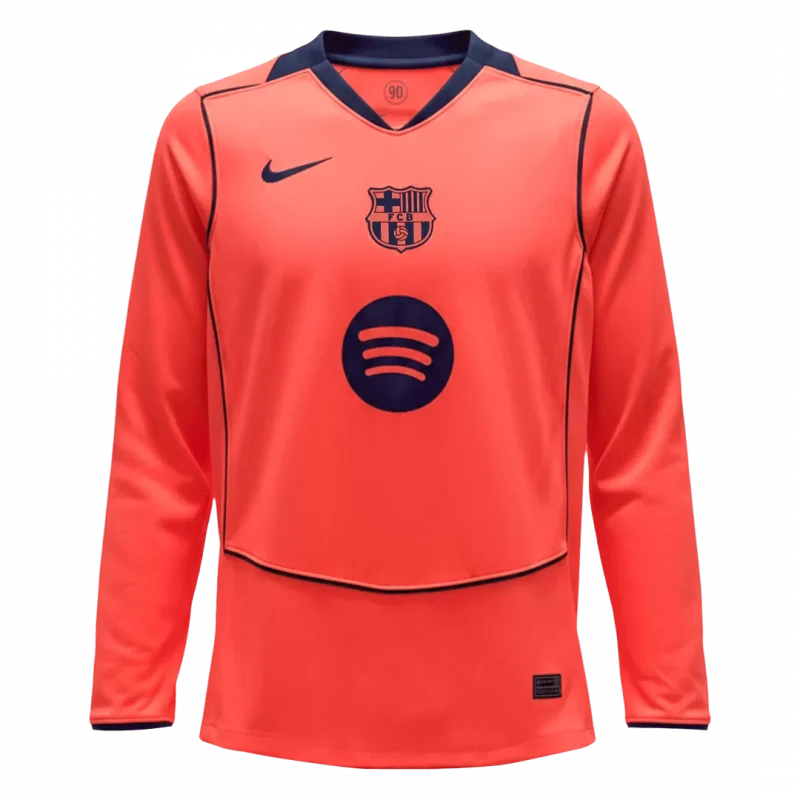 Barcelona Third Away Long Sleeve Jersey 2025/26