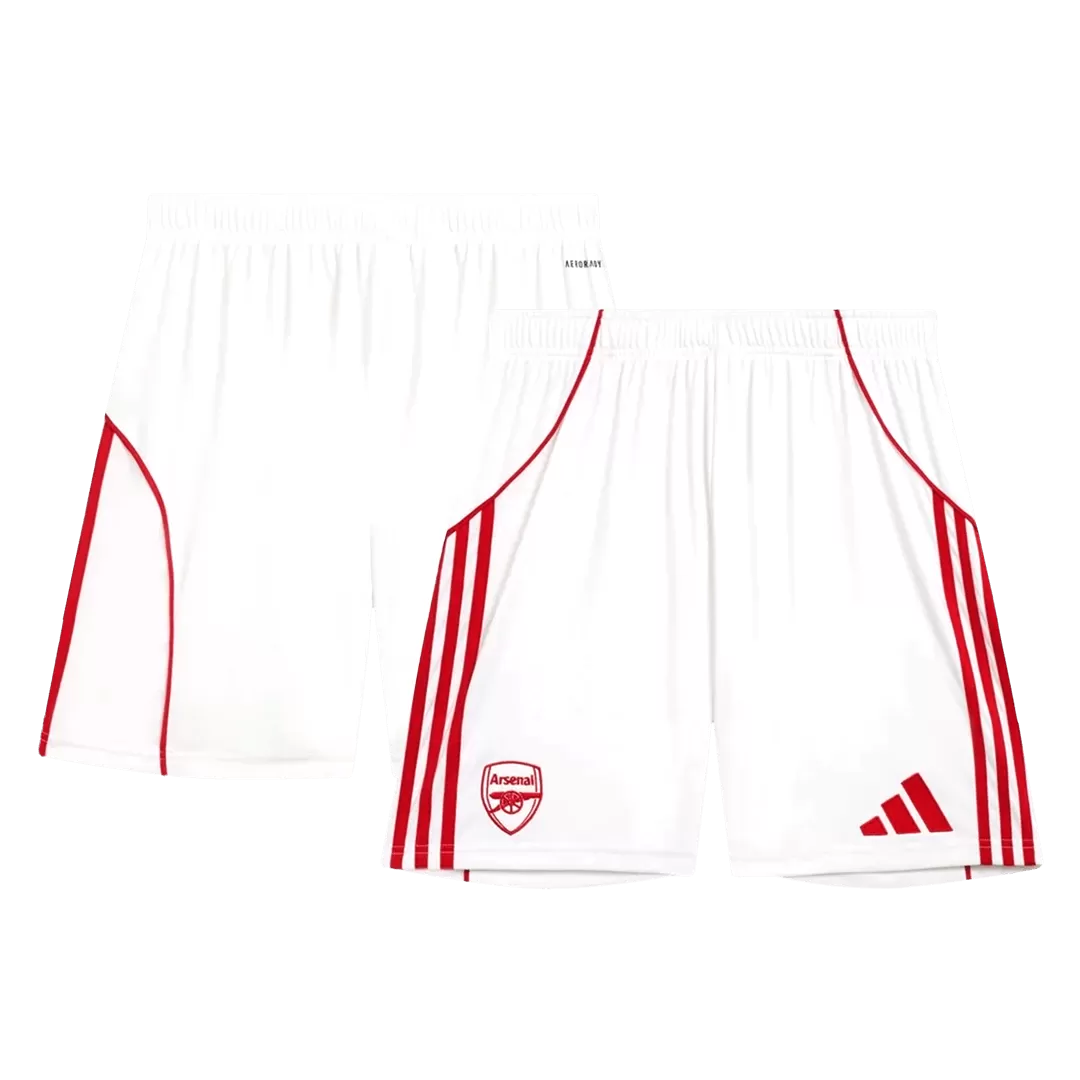 Arsenal Home Soccer Shorts 2025/26 - Image 3