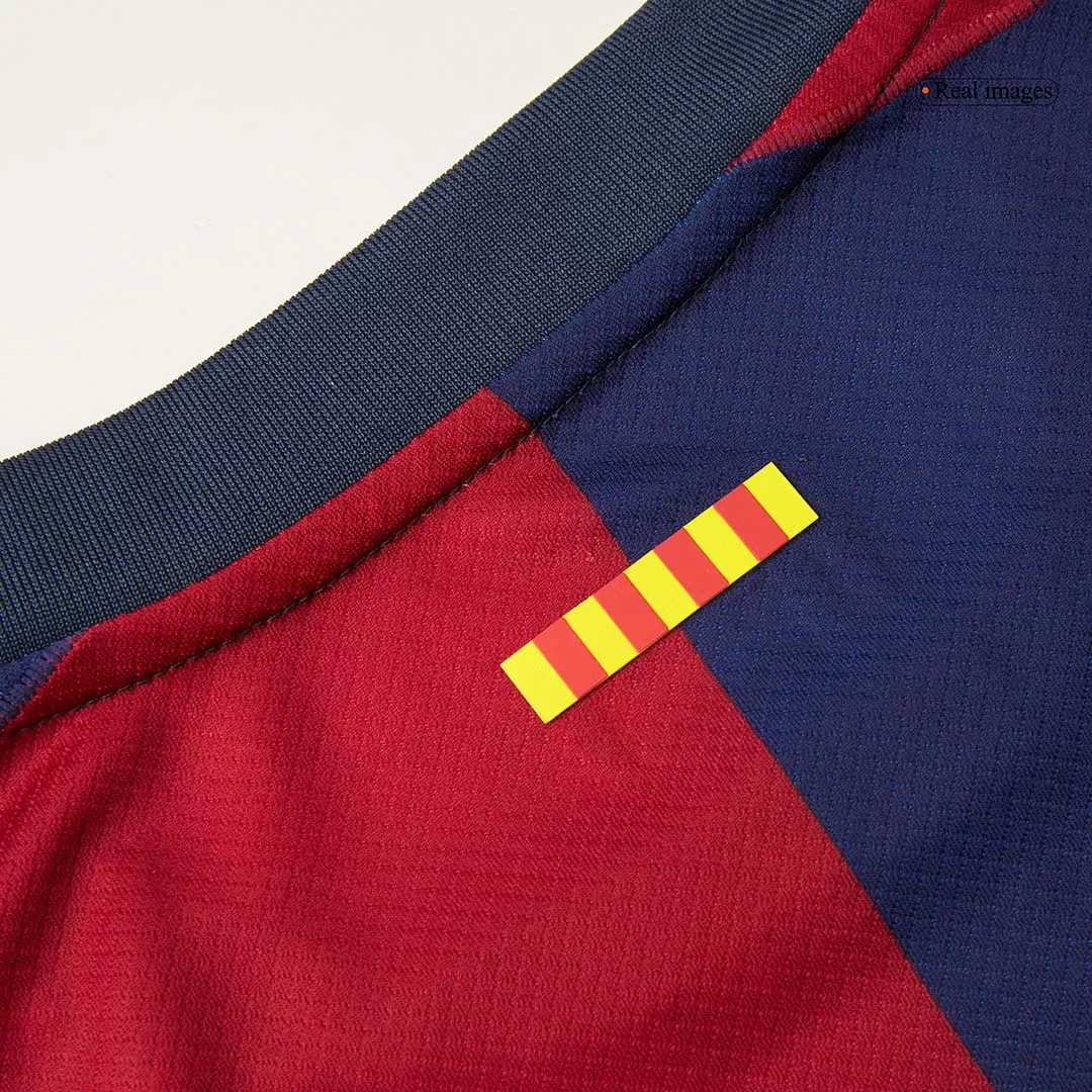 RAPHINHA #11 Barcelona Home Soccer Jersey - UCL(Spotify Logo Without Text) - Image 11