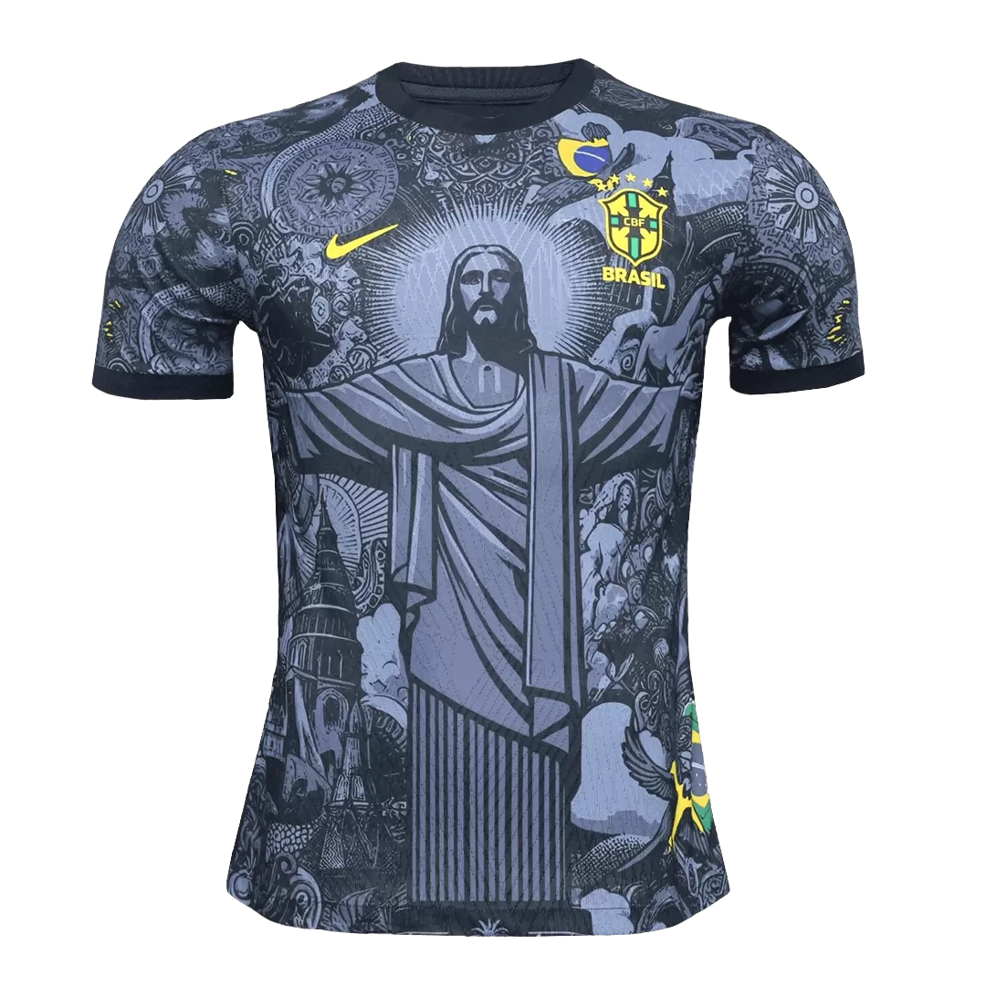 Brazil Jesus Special Authentic Soccer Jersey