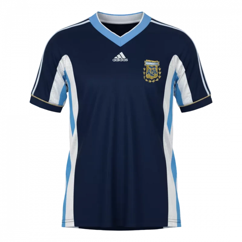 Retro Soccer Jersey Argentina Away 1998