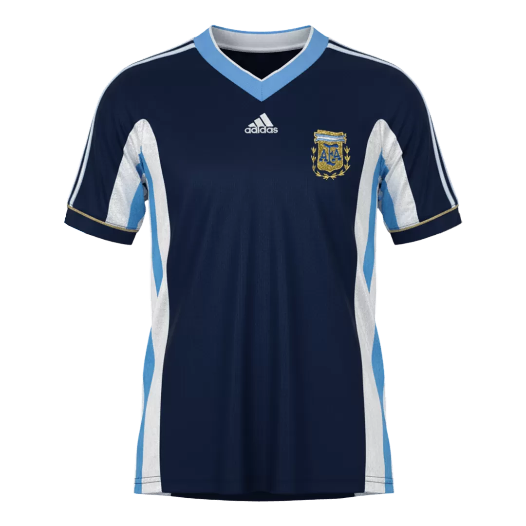 Retro Soccer Jersey Argentina Away 1998