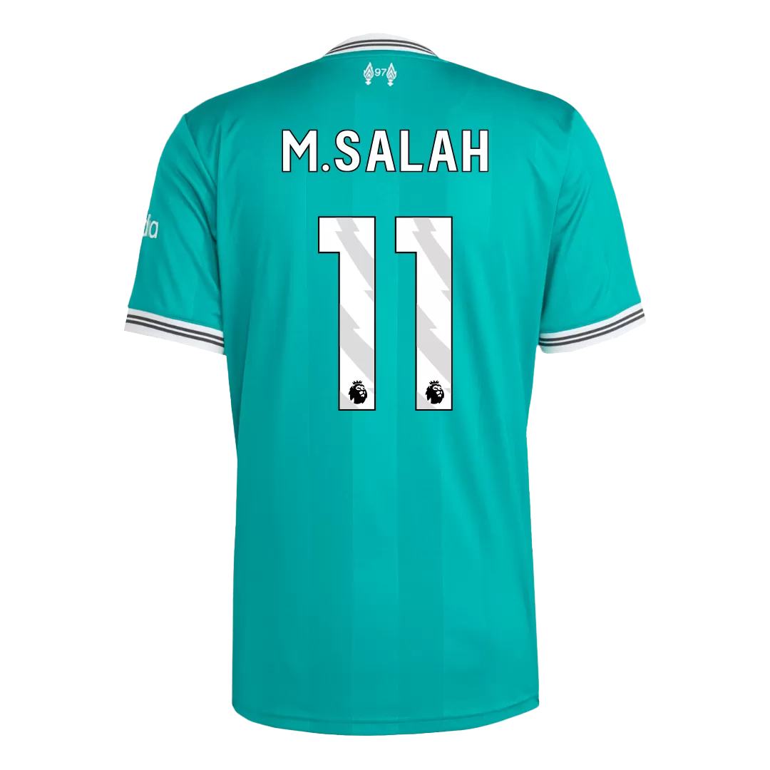 M.SALAH #11 Liverpool Third Away Soccer Jersey 2025/26 - Image 3