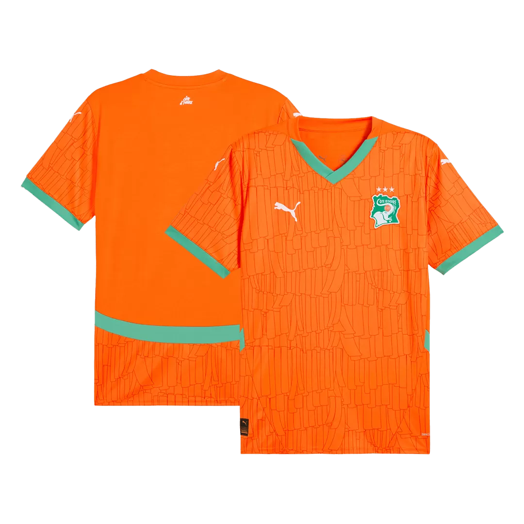 Côte d'Ivoire Home Soccer Jersey - Image 3