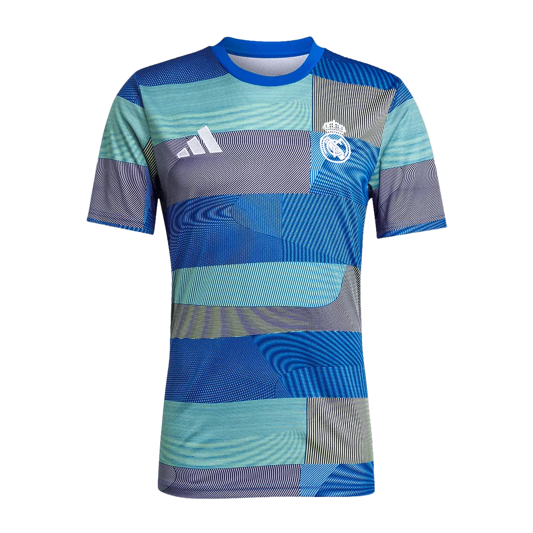Real Madrid Pre-Match Soccer Jersey 2025/26 Blue - Image 4