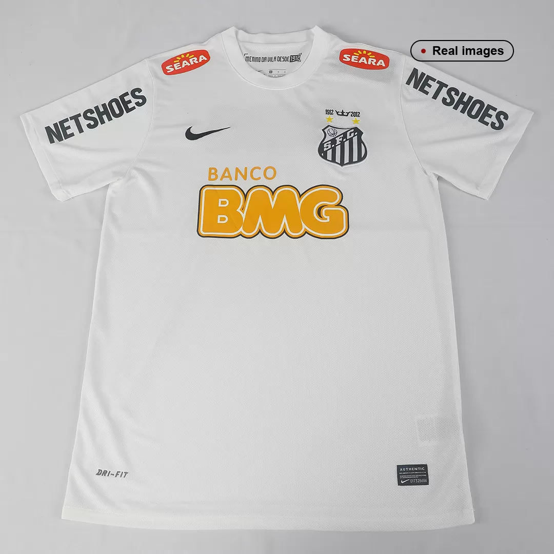 Vintage Soccer Jersey Santos FC Home 2012 - Image 10