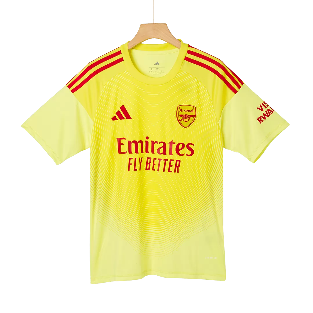Arsenal Goalkeeper Soccer Jersey 2025/26 Yellow - Image 5