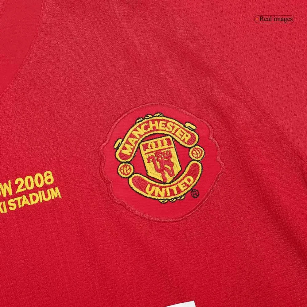 Vintage Soccer Jersey Manchester United Home 2007/08 - UCL Final - Image 9