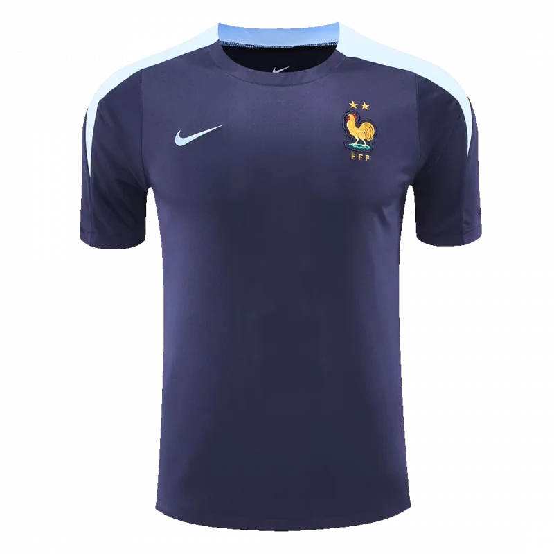 France Pre-Match Soccer Jersey EURO Navy