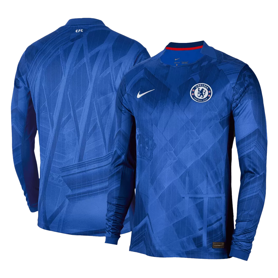 Chelsea Home Long Sleeve Jersey 2025/26 - Image 3