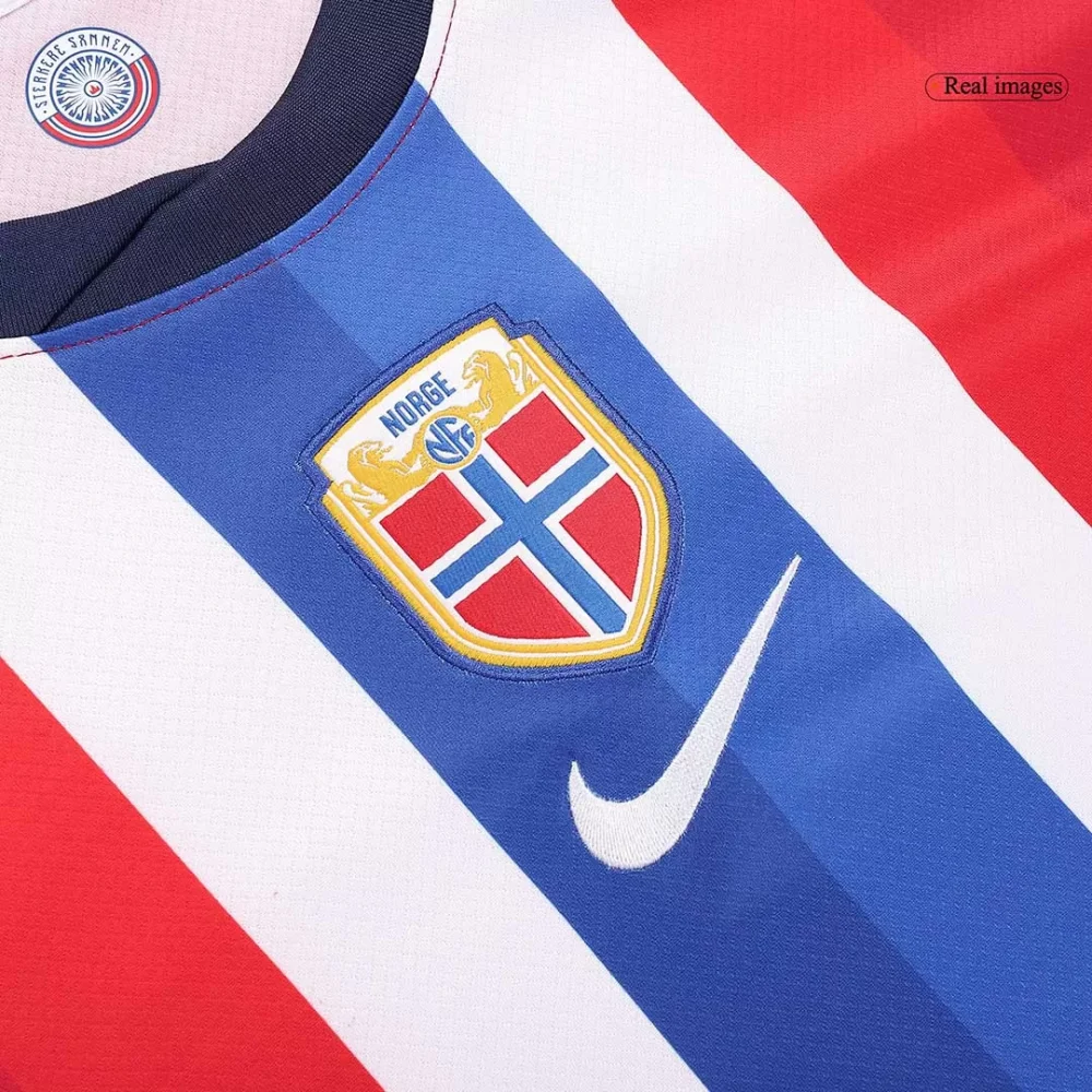 Norway Home Soccer Jersey - Image 9