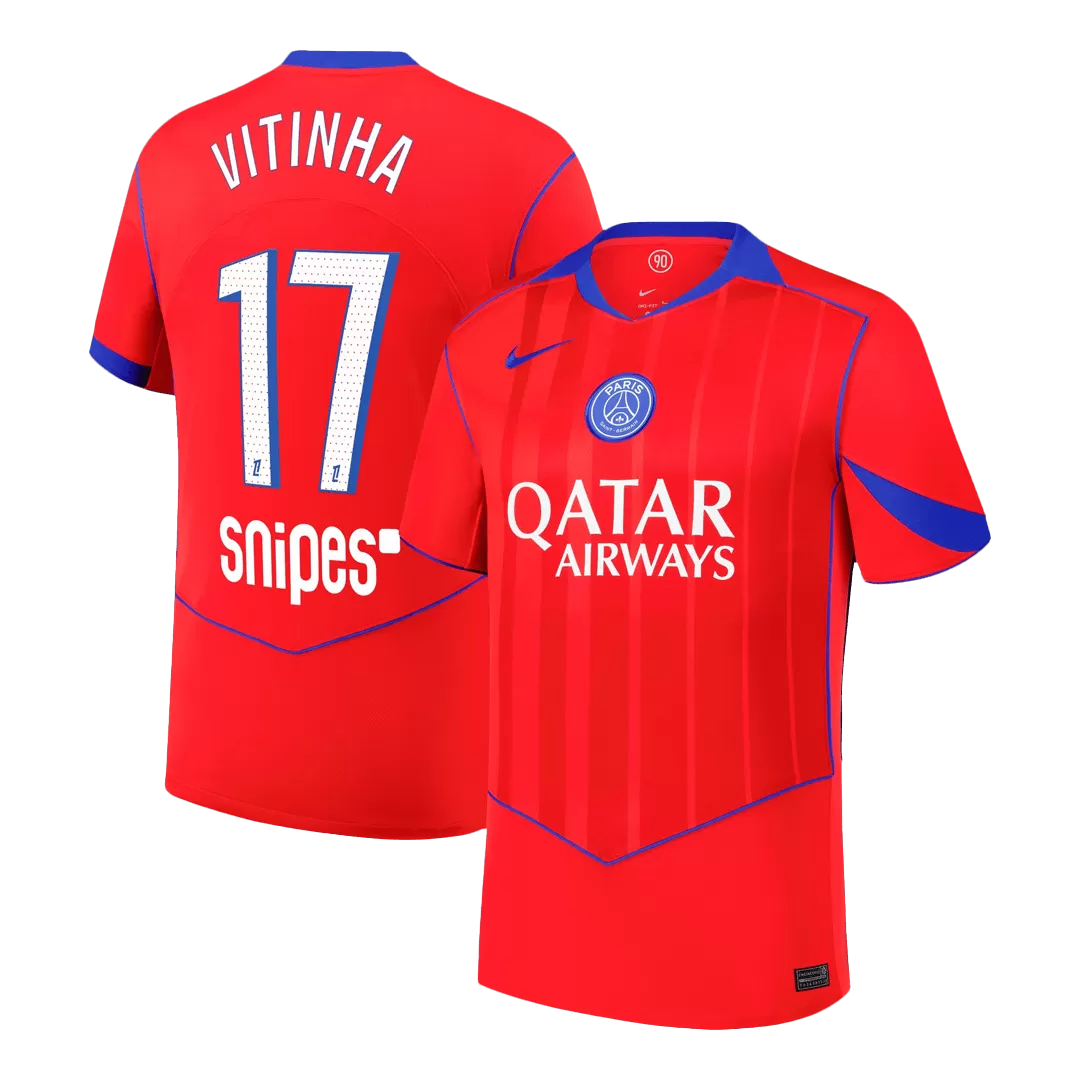 VITINHA #17 PSG Third Away Soccer Jersey 2025/26