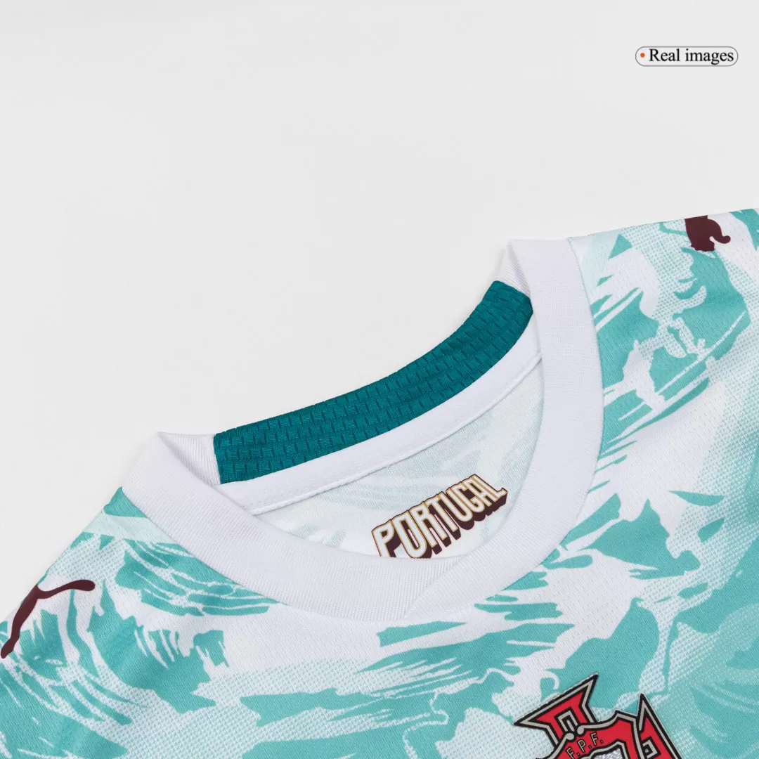 Portugal Away World Cup Kids Soccer Jerseys Kit 2026 - Image 2