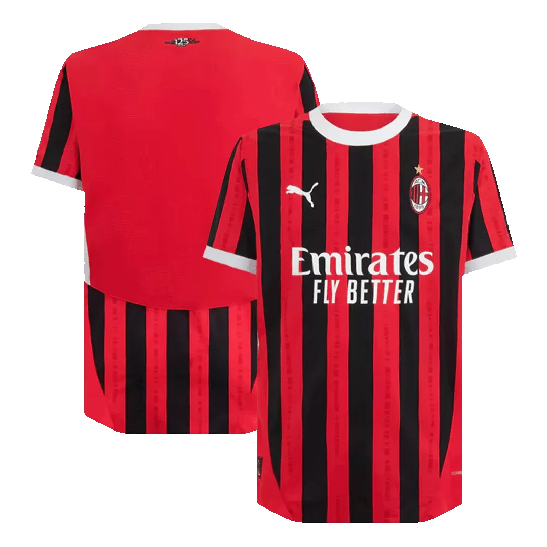 AC Milan Home Authentic Soccer Jersey - Image 15