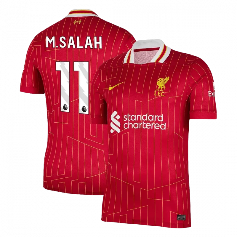M.SALAH #11 Liverpool Home Soccer Jersey