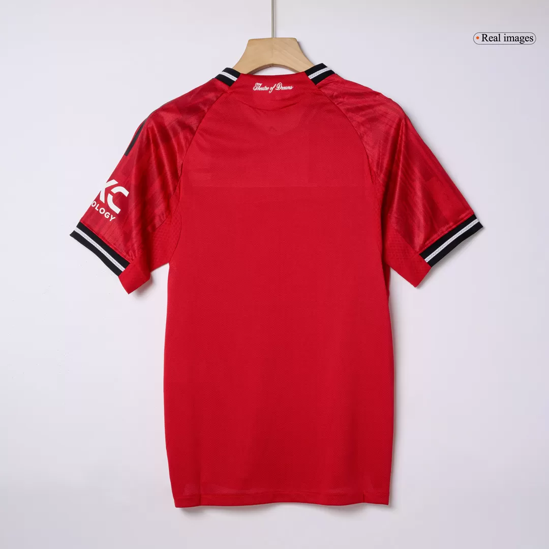ŠEŠKO #30 Manchester United Home Authentic Soccer Jersey 2025/26 - Image 6
