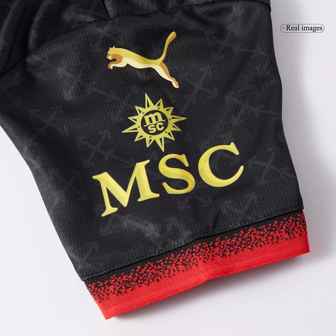 AC Milan Fourth Away Kids Soccer Jerseys Kit - Image 13