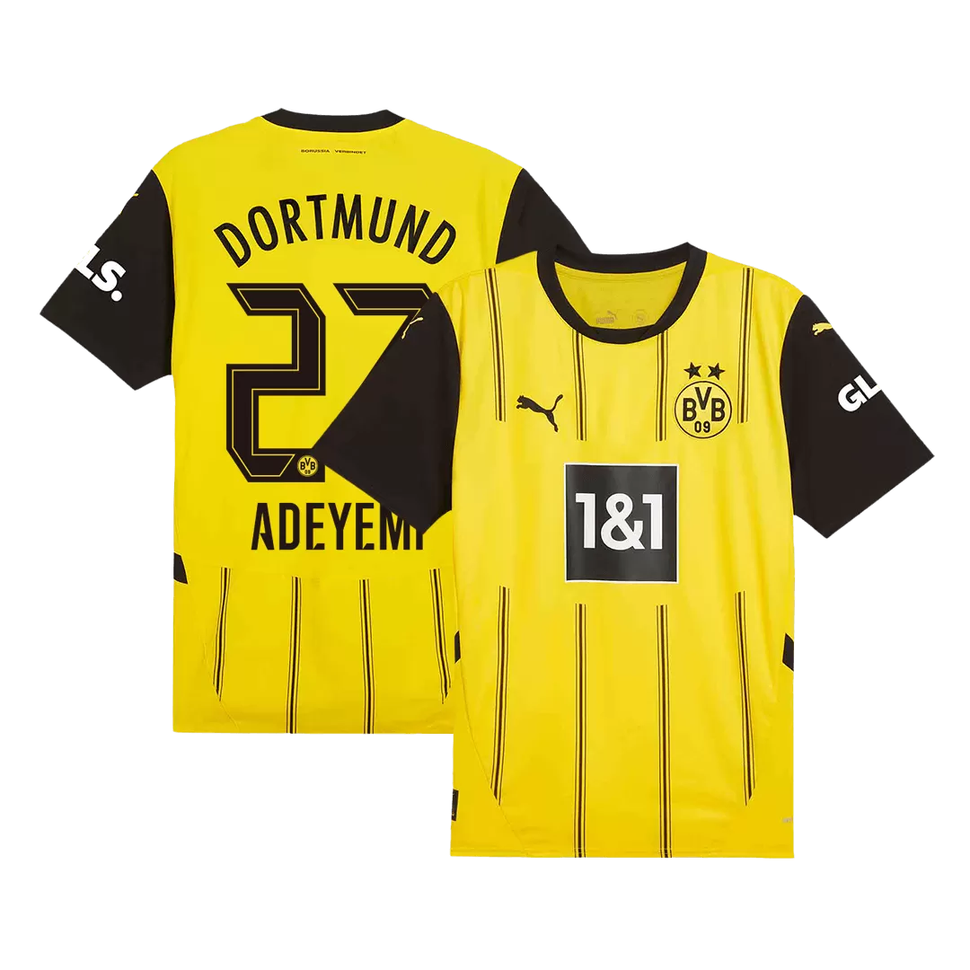 ADEYEMI #27 Borussia Dortmund Home Soccer Jersey