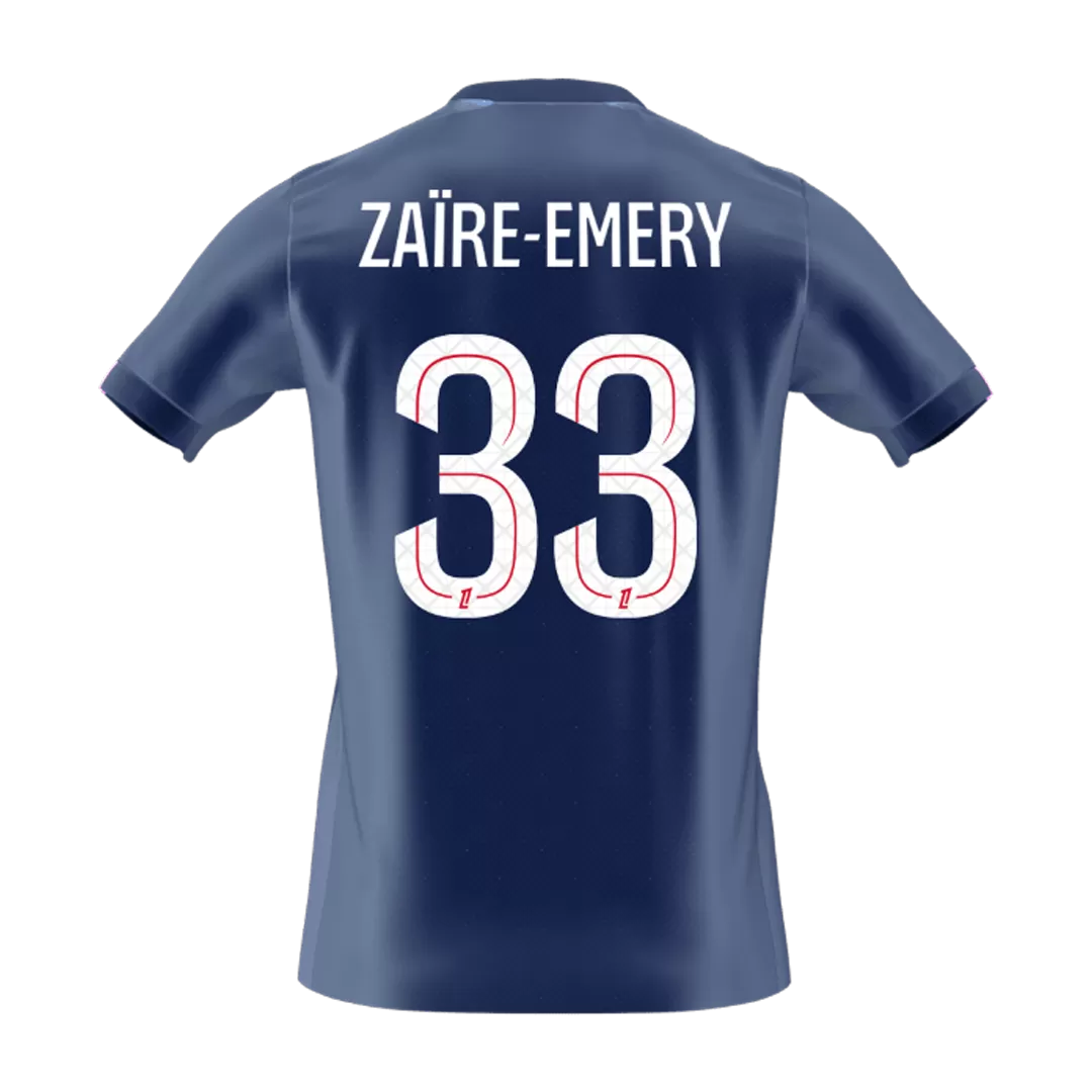 ZAïRE EMERY #33 PSG Home Soccer Jersey 2025/26 - Image 2