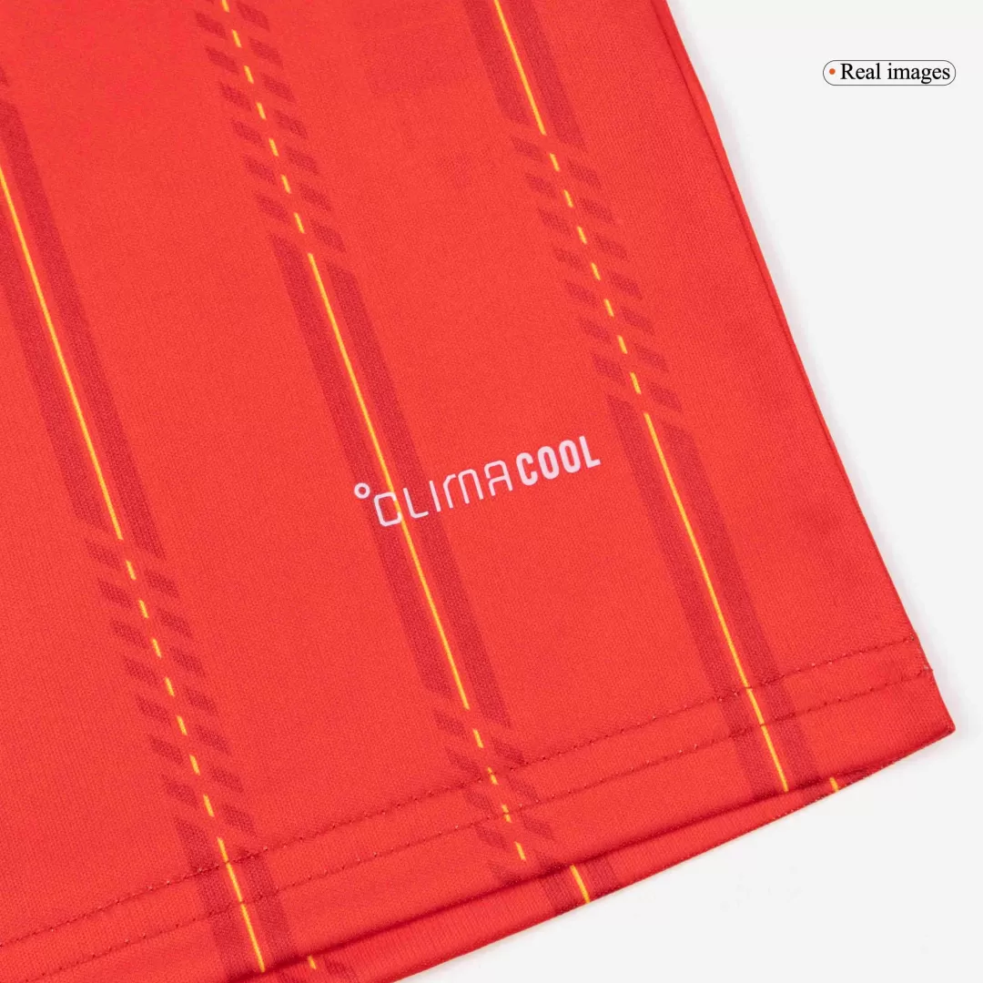 Spain Home World Cup Kids Soccer Jerseys Full Kit 2026 - Image 7