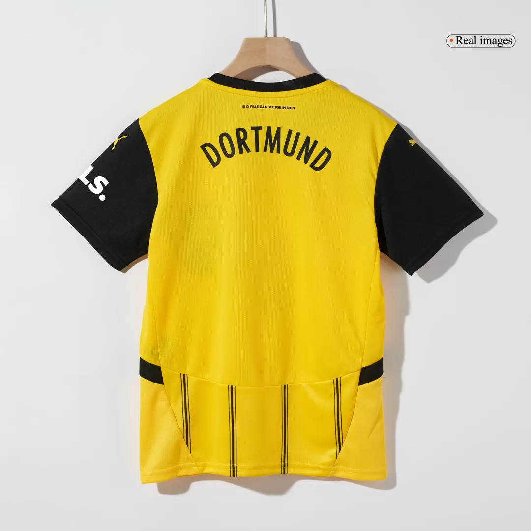 Borussia Dortmund Home Kids Soccer Jerseys Kit - Image 6