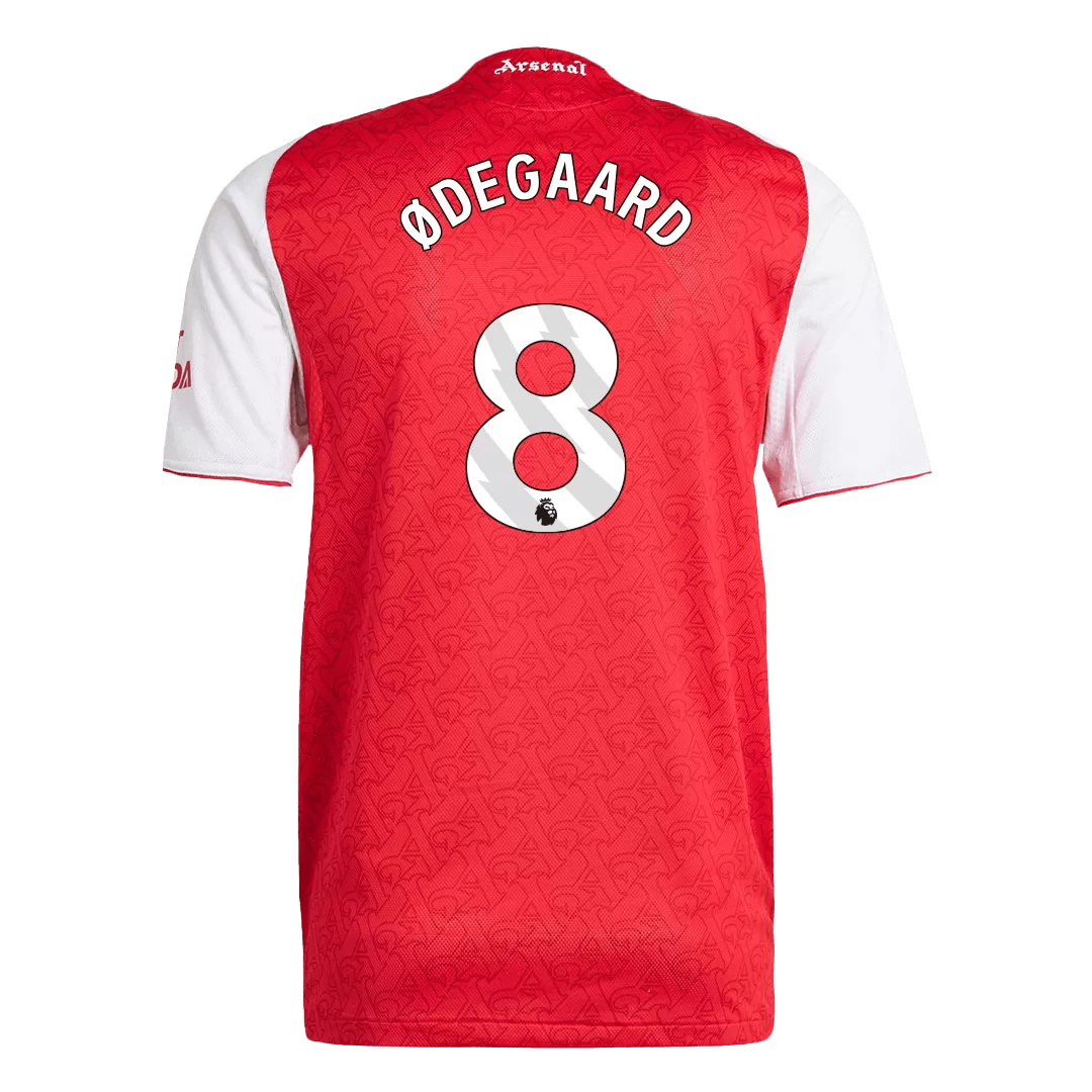 ØDEGAARD #8 Arsenal Home Authentic Soccer Jersey 2025/26 - Image 3
