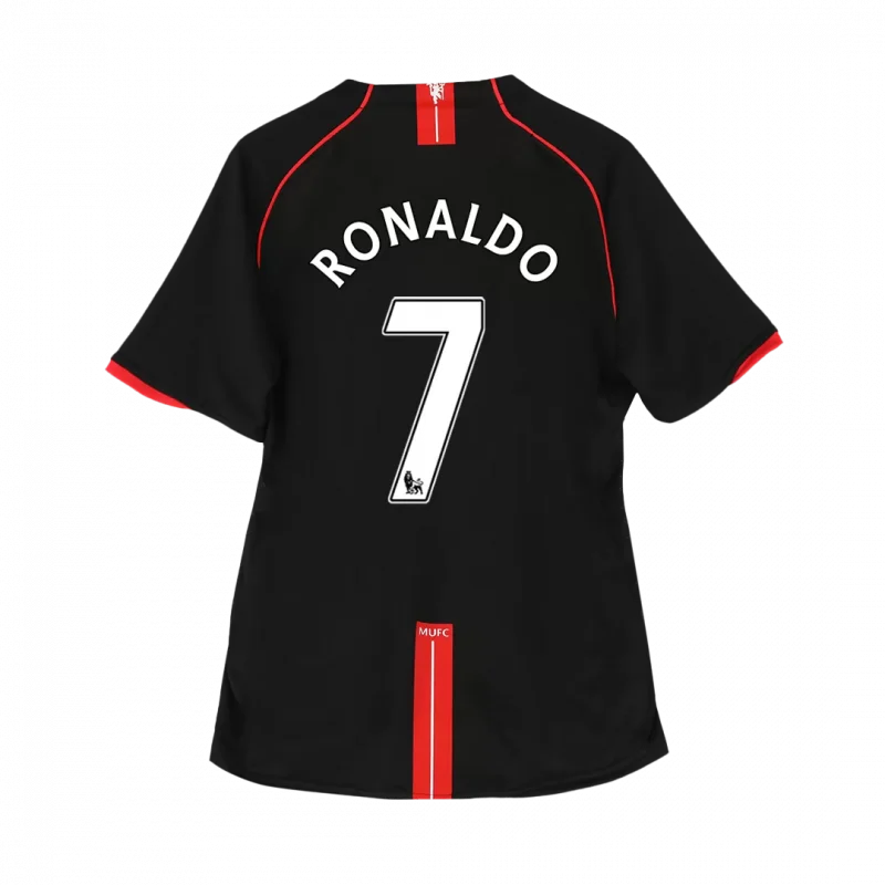 Vintage Soccer Jersey RONALDO #7 Manchester United Away 2007/08