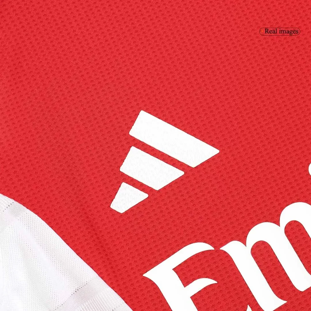 RICE #41 Arsenal Home Authentic Soccer Jersey - UCL - Image 8