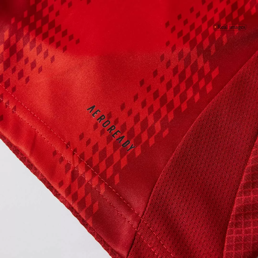 Bayern Munich Home Long Sleeve Soccer Jersey - Image 12