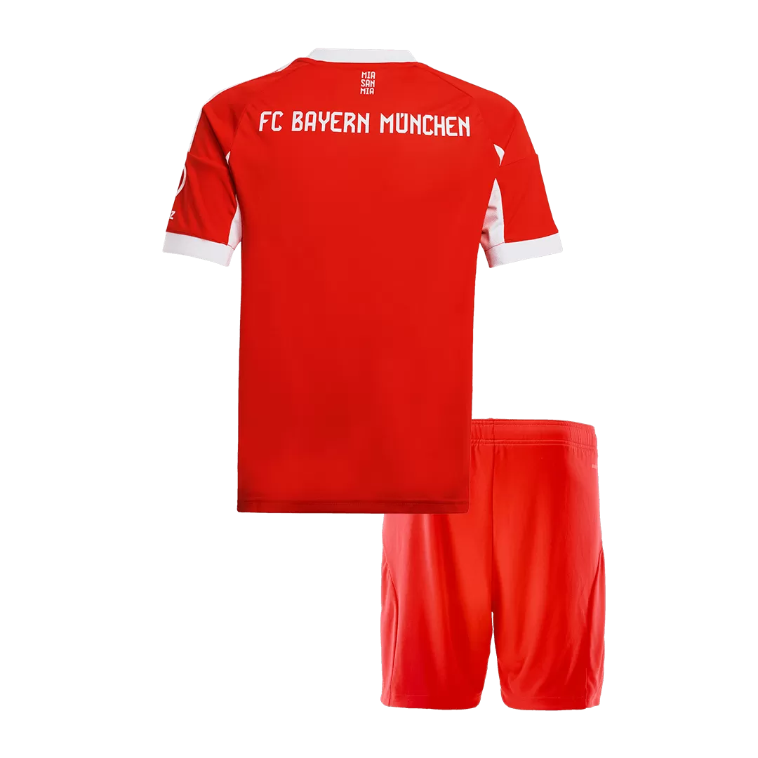 Bayern Munich Home Kids Soccer Jerseys Kit 2025/26 - Image 2