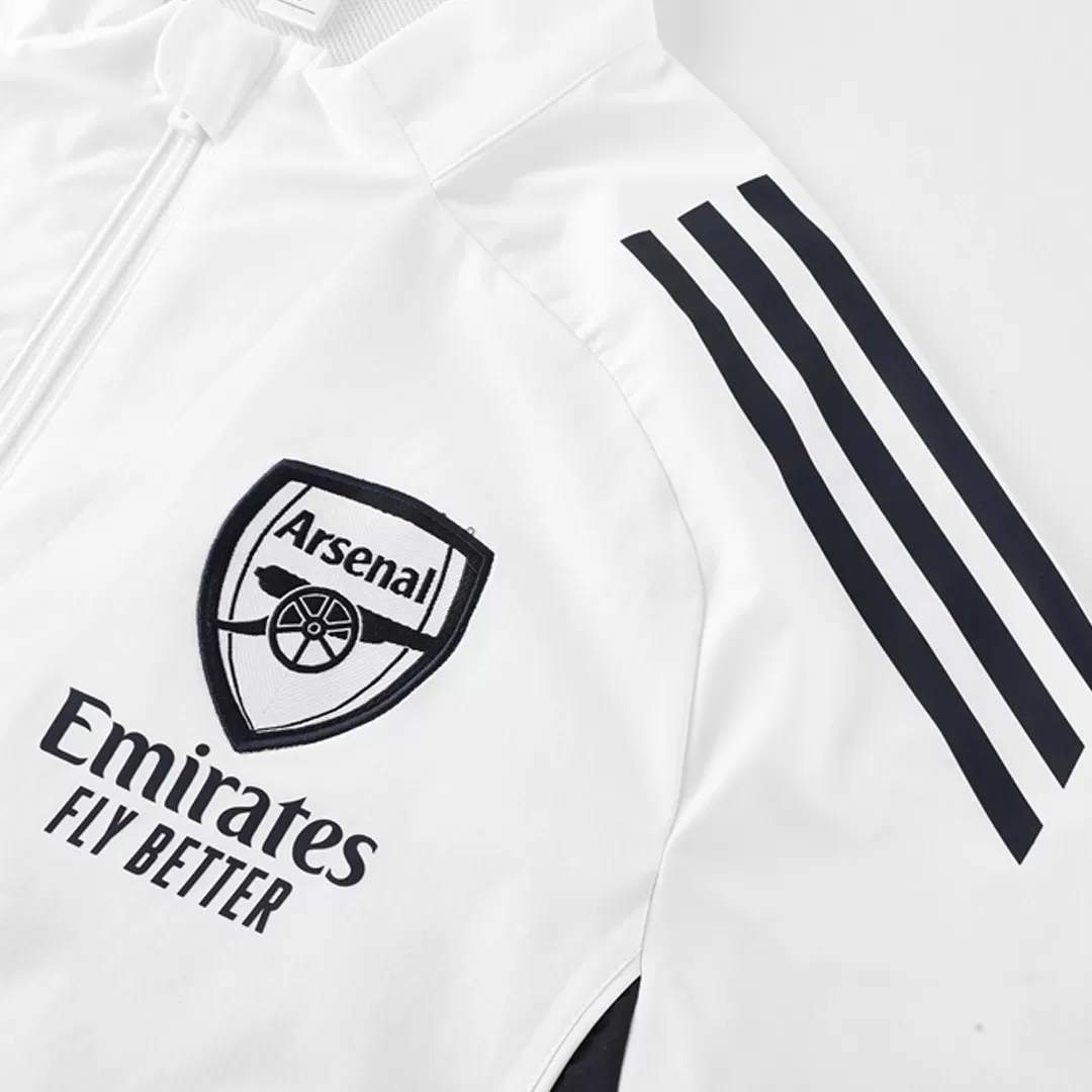 Arsenal Windbreaker Jacket 2025/26 - White - Image 4