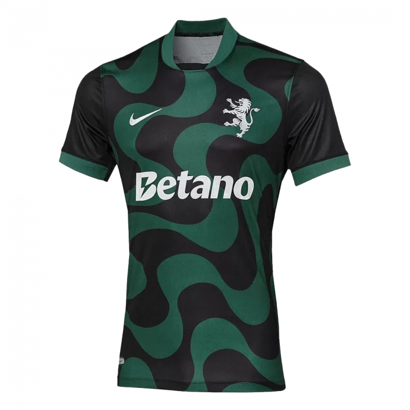 Sporting CP Alternative Soccer Jersey 2025/26 Black